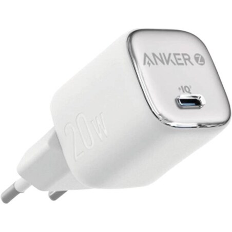 Anker A2699G21 cargador de dispositivo móvil Universal Plata, Blanco Corriente alterna Carga rápida Interior