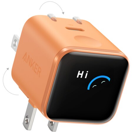 Anker Nano Universal Naranja Corriente alterna Carga rápida Interior