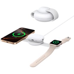 Anker B25M8H21 cargador de dispositivo móvil Auriculares, Auriculares, Smartphone, Reloj inteligente Blanco Cargador inalámbrico