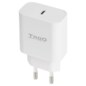 TooQ Cargador de Pared USB-C PD20W, Blanco