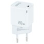TooQ Cargador de Pared USB-C PD20W, Blanco