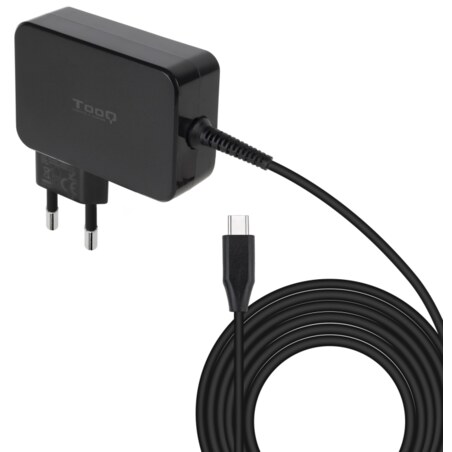 TooQ TQLC-USBCGAN100PD cargador de dispositivo móvil Portátil, Universal Corriente alterna Interior