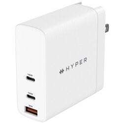 HYPER HJG140WW cargador de dispositivo móvil Universal Blanco Corriente alterna Carga rápida Interior