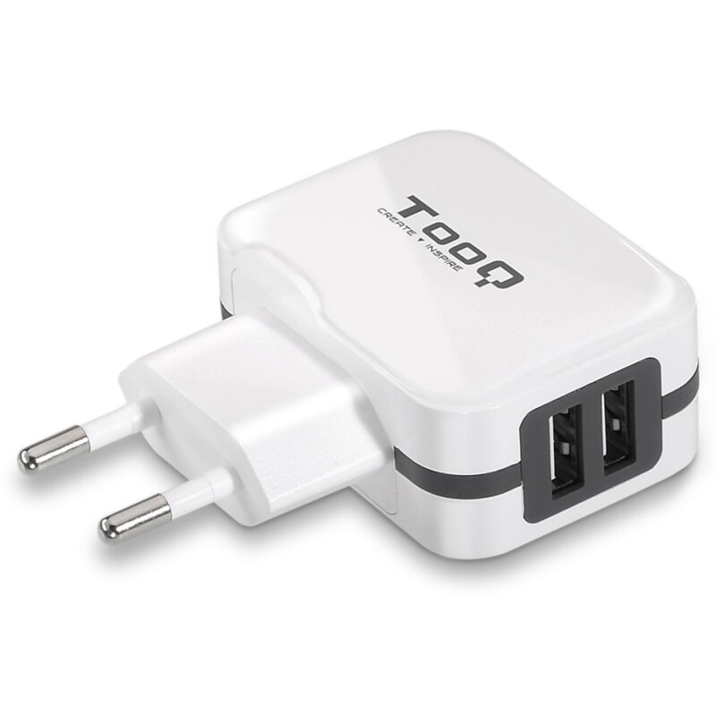TooQ TQWC-1S02WT cargador de dispositivo móvil GPS, MP3, MP4, Teléfono móvil, Consola de juegos portátil, Smartphone, Tableta Bl