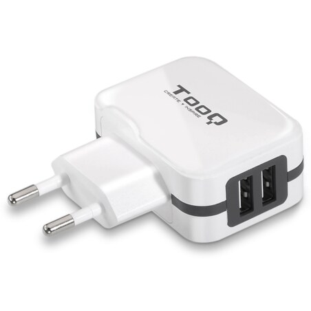 TooQ TQWC-1S02WT cargador de dispositivo móvil GPS, MP3, MP4, Teléfono móvil, Consola de juegos portátil, Smartphone, Tableta Bl