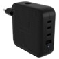 HYPER HJ1002BKWWGL cargador de dispositivo móvil Portátil, Smartphone, Tableta Negro Corriente alterna Carga rápida Interior