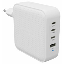 HYPER HJ1002WHWWGL cargador de dispositivo móvil Portátil, Smartphone, Tableta Blanco Corriente alterna Carga rápida Interior