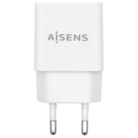 AISENS Cargador USB 10W Alta Eficiencia, 5V/2A, Blanco