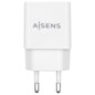 AISENS Cargador USB 10W Alta Eficiencia, 5V/2A, Blanco