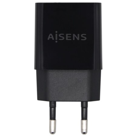 AISENS Cargador USB 10W Alta Eficiencia, 5V/2A, Negro