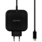 AISENS Cargador 65W PD3.0 QC3.0 1XUSB-C 1.2M, Negro