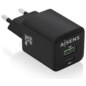 AISENS ASCH-30W2P038-BK cargador de dispositivo móvil Universal Corriente alterna Carga rápida Interior