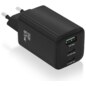 AISENS ASCH-65W3P042-BK cargador de dispositivo móvil Universal Corriente alterna Carga rápida Interior