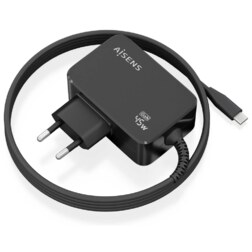AISENS ASCH-1PD45WL032-BK cargador de dispositivo móvil Universal Corriente alterna Interior