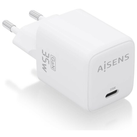 AISENS ASCH-35W1P016-W cargador de dispositivo móvil Universal Corriente alterna Carga rápida Interior