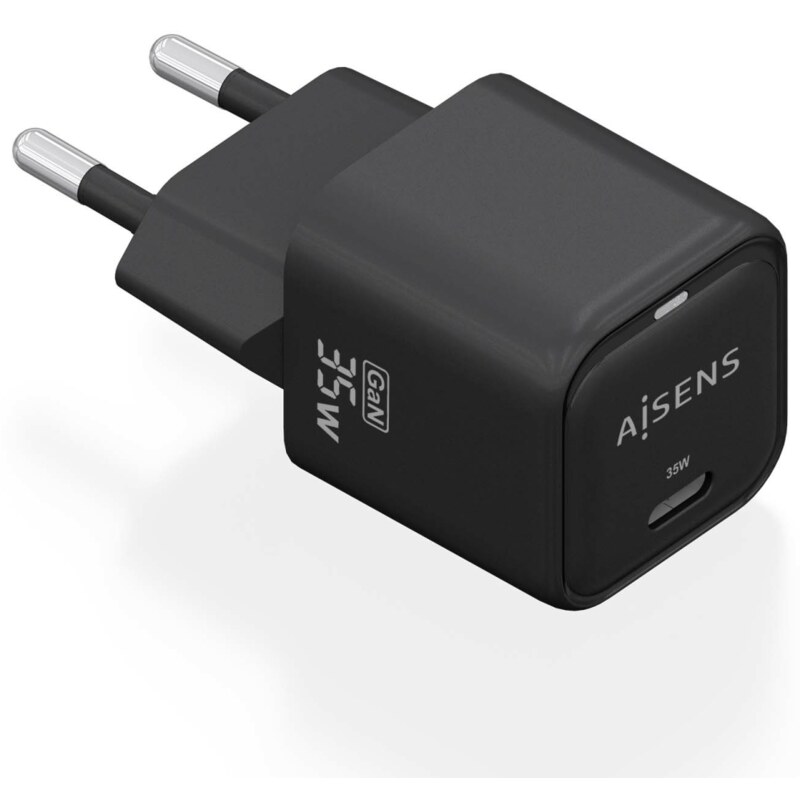 AISENS ASCH-35W1P023-BK cargador de dispositivo móvil Universal Corriente alterna Carga rápida Interior