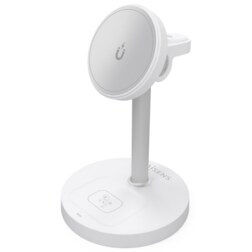 AISENS ASCH-15W3WC065-W cargador de dispositivo móvil Auriculares, Smartphone, Reloj inteligente Cargador inalámbrico Interior