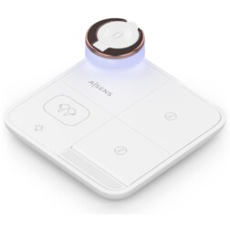 AISENS ASCH-15W4WC061-W cargador de dispositivo móvil Auriculares, Smartphone, Reloj inteligente Cargador inalámbrico Interior