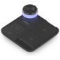 AISENS ASCH-15W4WC062-BK cargador de dispositivo móvil Auriculares, Smartphone, Reloj inteligente Cargador inalámbrico Interior