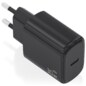 AISENS Cargador GaN 30W, 1xUSB-C PD3.0, Negro