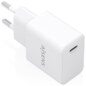 AISENS Cargador GaN USB-C PD3.0 1xUSB-C 20W, Blanco