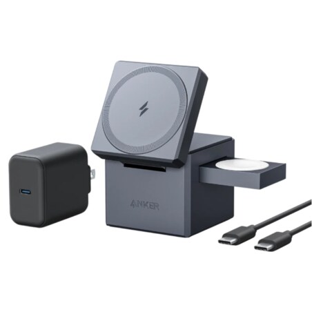 Anker Innovations Y1811G11 cargador de dispositivo móvil Auriculares, Smartphone, Reloj inteligente Negro Corriente alterna, USB