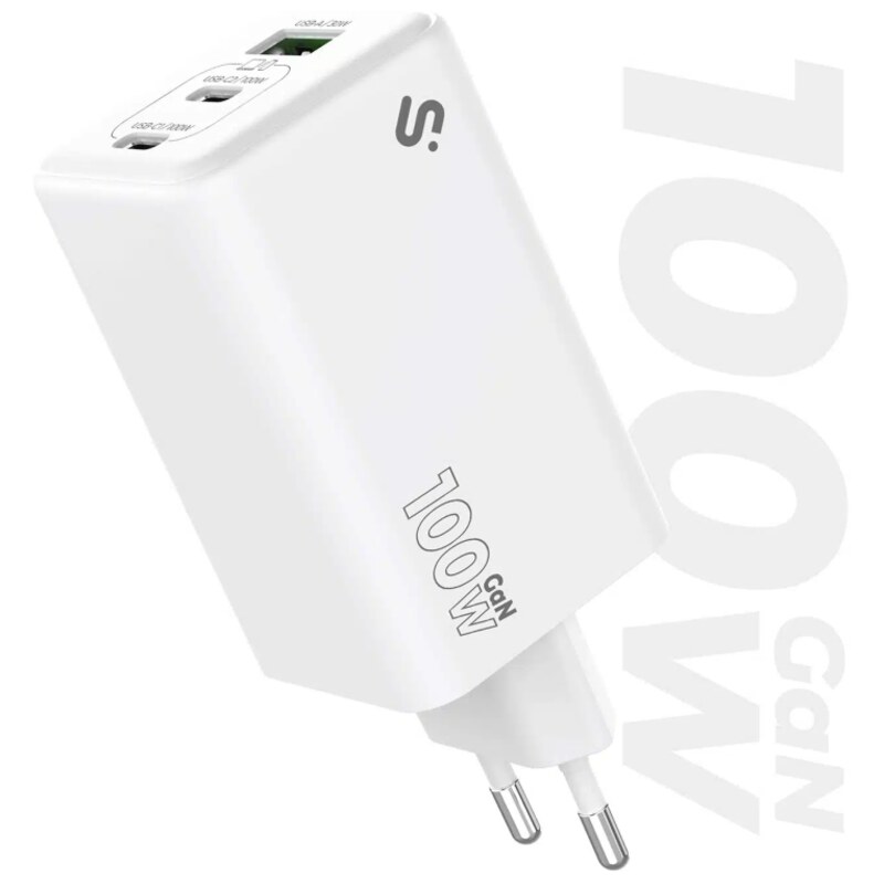SUBBLIM SUBCHG-6G1003 cargador de dispositivo móvil Universal Blanco Corriente alterna Carga rápida Interior