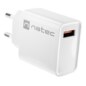 NATEC RIBERA Universal Blanco Corriente alterna Carga rápida Interior