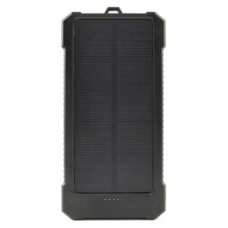 Gembird PB10-SOLAR-1 batería externa Polímero de litio 10000 mAh Negro