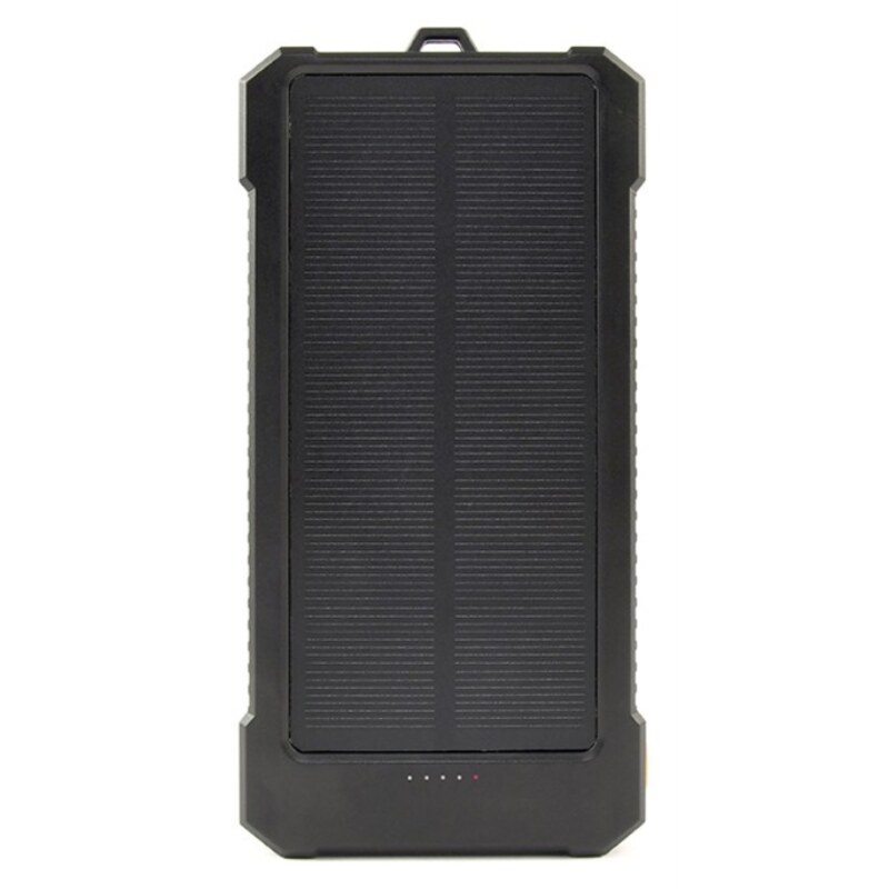 Gembird PB10-SOLAR-1 batería externa Polímero de litio 10000 mAh Negro