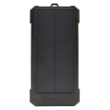 Gembird PB10-SOLAR-1 batería externa Polímero de litio 10000 mAh Negro