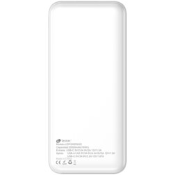 Leotec LEPOW20W22W batería externa Polímero de litio 20000 mAh Blanco