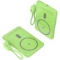 Leotec Power Bank inalámbrico 5000mAh 20W Verde