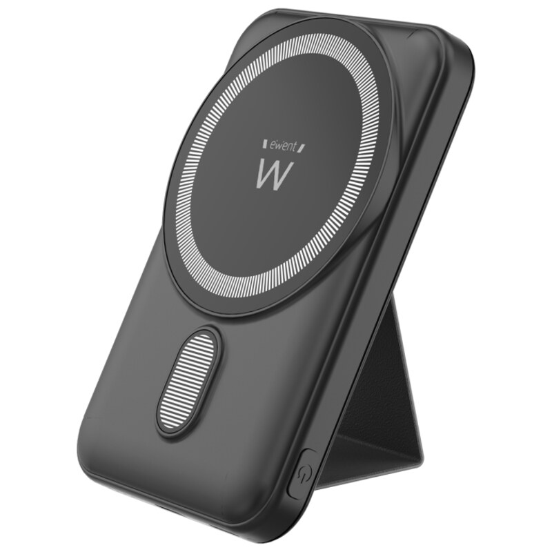 Ewent EW1162 batería externa Polímero de litio Cargador inalámbrico Negro