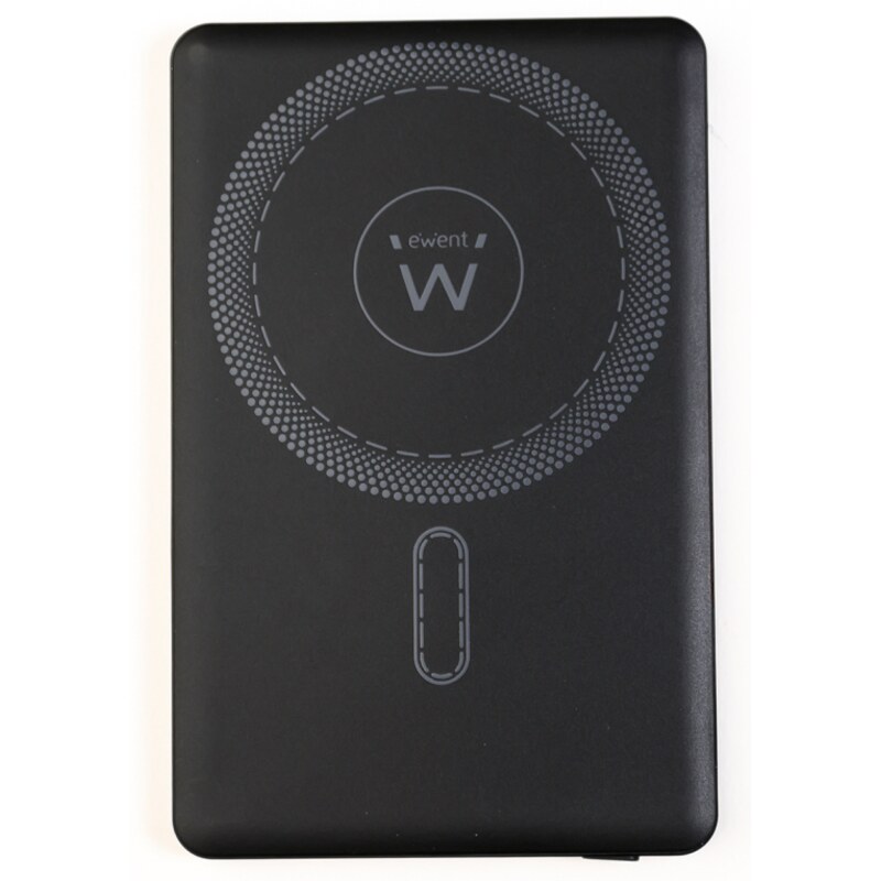 Ewent EW1160 batería externa Polímero de litio Cargador inalámbrico Negro
