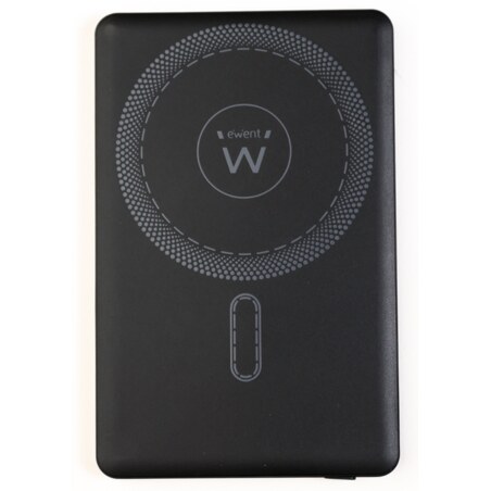 Ewent EW1160 batería externa Polímero de litio Cargador inalámbrico Negro