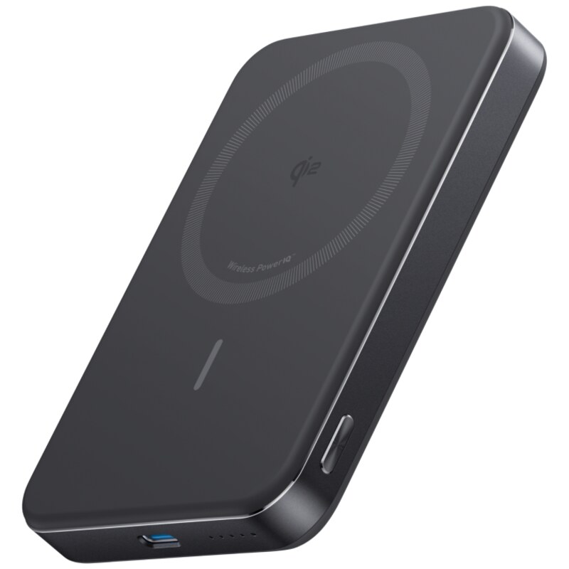 Anker A1664H11 batería externa 10000 mAh Cargador inalámbrico Negro
