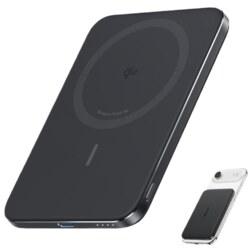 Anker A1665 5000 mAh Cargador inalámbrico Negro