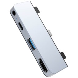 HYPER HD319E-SILVER estación dock para móvil Tableta Plata