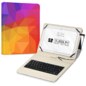 SUBBLIM Funda con Teclado Micro USB – Type C KEYTAB USB 11" Triangulos