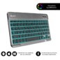 SUBBLIM Teclado Retroiluminado Bluetooth Smart Backlit BT Keyboard Grey
