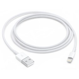 Apple MXLY2ZM/A cable de conector Lightning 1 m Blanco