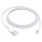 Apple MXLY2ZM/A cable de conector Lightning 1 m Blanco