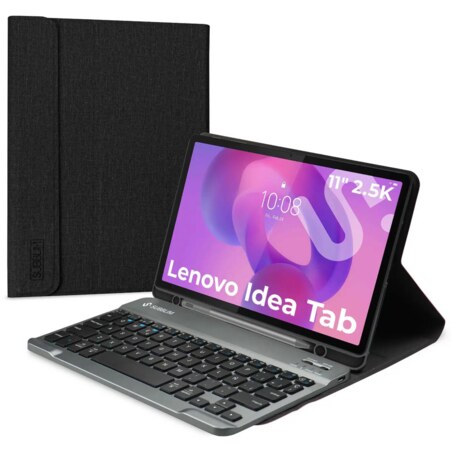 SUBBLIM Funda Tablet Keytab Pro BT Compatible con Lenovo Idea Tab Negro 11" Teclado BT