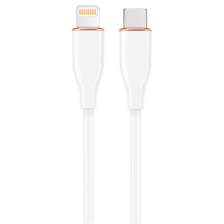 Gembird GMB Audio CC-USB2S-CM8PM-1.5M-W cable de conector Lightning 1,5 m Blanco
