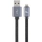 Gembird CCB-MUSB2B-AMLM-6 cable de conector Lightning 1,8 m Negro