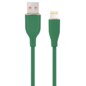 Gembird Premium Silikon Lade-Datenkabel 1.5 m Grün - CC-USB2S-AM8PM-1 - Digital/Daten - 1,5 m