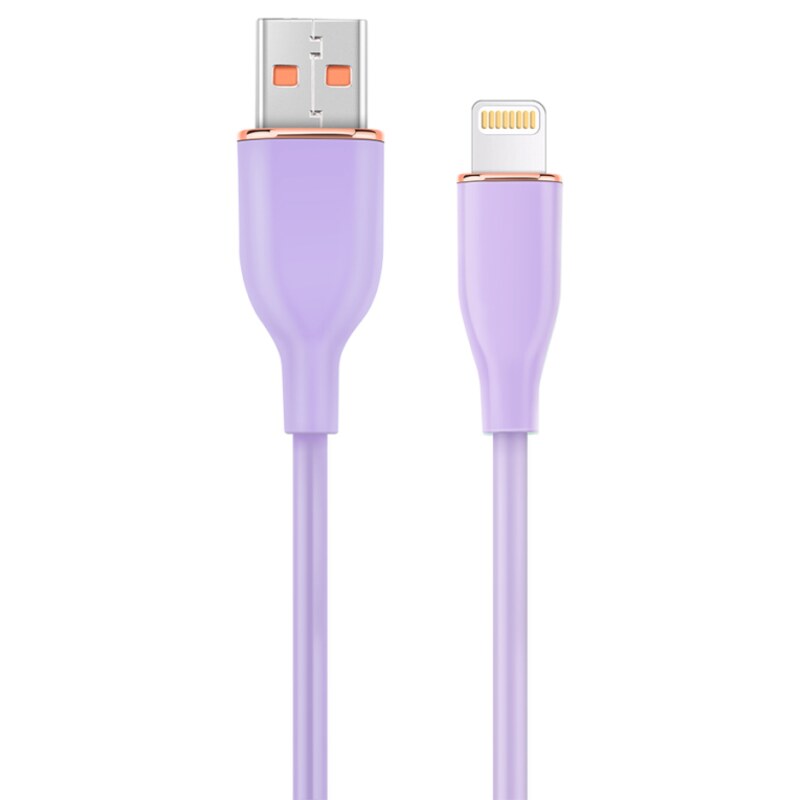 Gembird Lade- und Datenkabel 1.5 m Violett - CC-USB2S-AM8PM-1.5M-P - Digital/Daten - 1,5 m