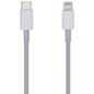 AISENS Cable USB 2.0 USB-? A Lightning PD 2A, Lightning/M-USB-?/M, Blanco, 20cm