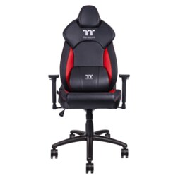 Thermaltake GGC-VCO-BRLWDS-01 silla para videojuegos Butaca para jugar Asiento acolchado Negro, Rojo